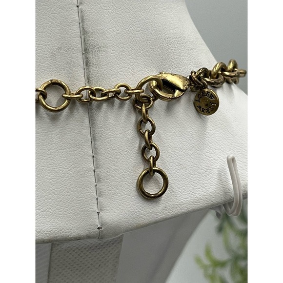 J. Crew Black Gray and Taupe Clear Rhinestone Cluster Statement Necklace - Picture 15 of 16